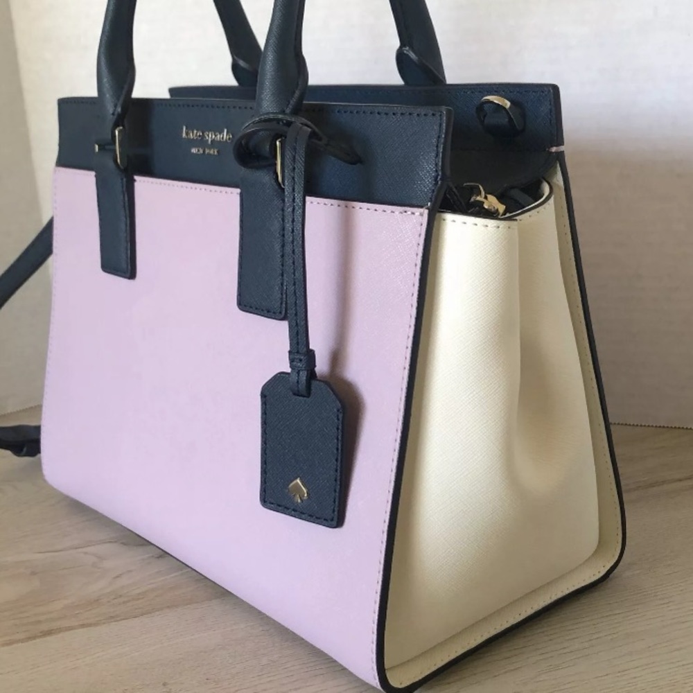 Kate Spade Cameron medium satchel lavender - Picture 5 of 8